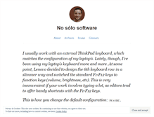 Tablet Screenshot of nosolosoftware.com